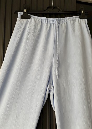 Zara Modal Kumaş Bol Kesim Pantolon - Görsel 2