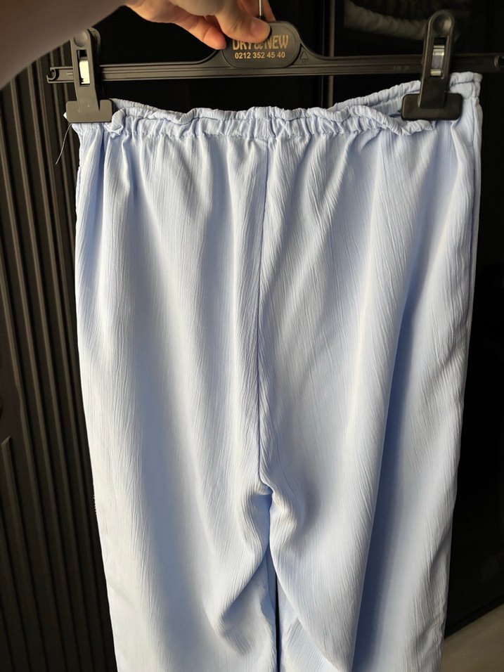 Zara Modal Kumaş Bol Kesim Pantolon - Görsel 3