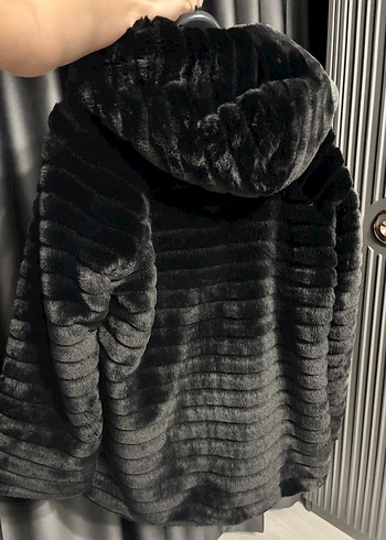 ADL Siyah Kadın Kürk - Görsel 2