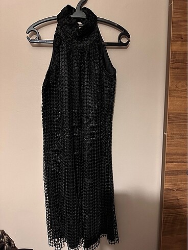 Unichic & Urbam Siyah kokteyl elbise