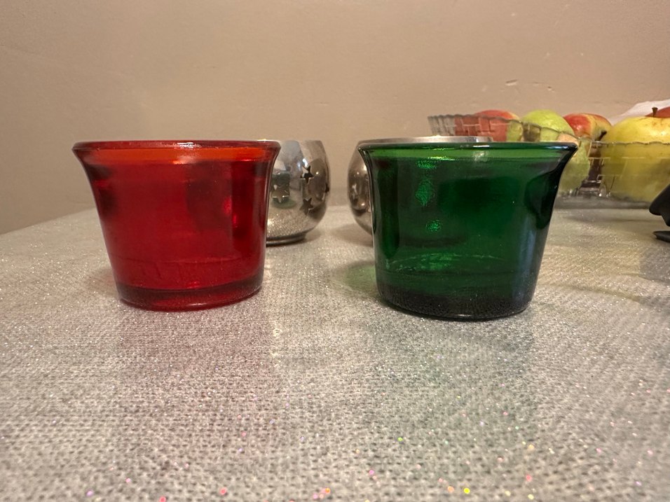 Yıldız Desenli Metal Mumluk Seti - Görsel 3