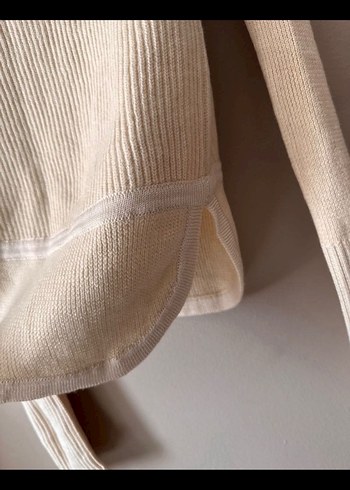 Isabel Marant Bej Kadın Triko Uzun Kollu Midi Kazak - Görsel 4