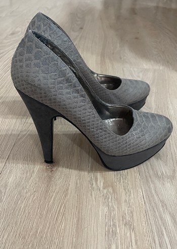 Kadın platform topuklu ayakkabı - Görsel 3