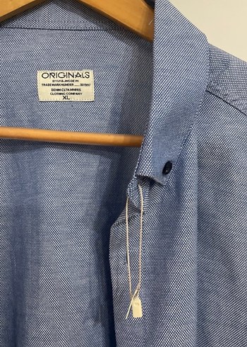 Sıfır erkek Gömlek, Düğmeli, Uzun Kollu - Görsel 2