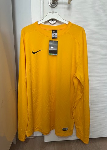 Nike Kaleci Erkek Sarı Uzun Kollu
