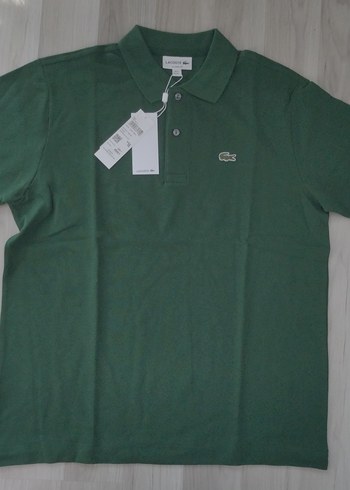 m Beden Erkek Yeşil Lacoste M/L Poloyaka Tişört