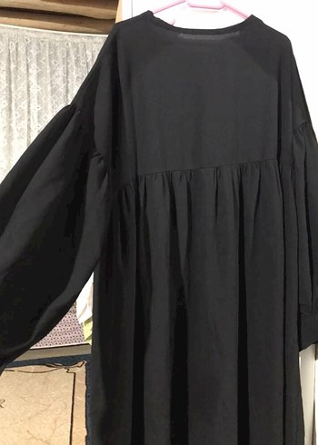 Siyah Uzun Kollu ferace - Görsel 9