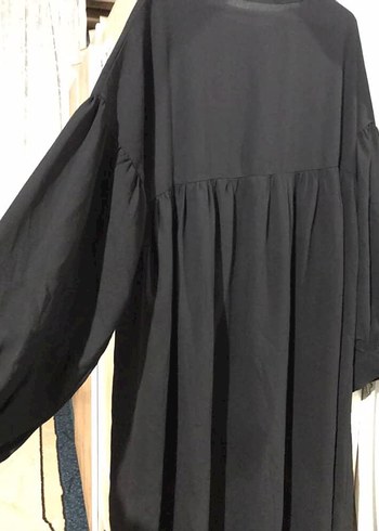 Siyah Uzun Kollu ferace - Görsel 4