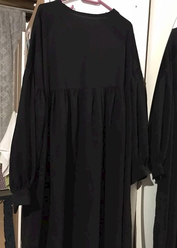 Siyah Uzun Kollu ferace - Görsel 2