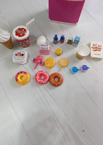 Pembe Mini Mutfak Seti ve Aksesuarları - Görsel 2