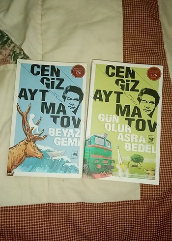 Cengiz Aytmatov 2 Kitap Seti
