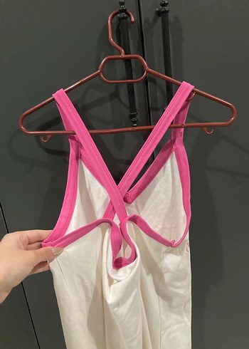 Pembe Askılı Hamile ve Emzirme Gecelik - Görsel 4