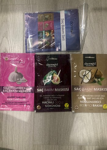 Dermokil Saç Bakım Maskesi Seti 3'lü - Görsel 2