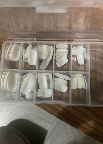 Beyaz Tırnak Dekor Seti - Görsel 2