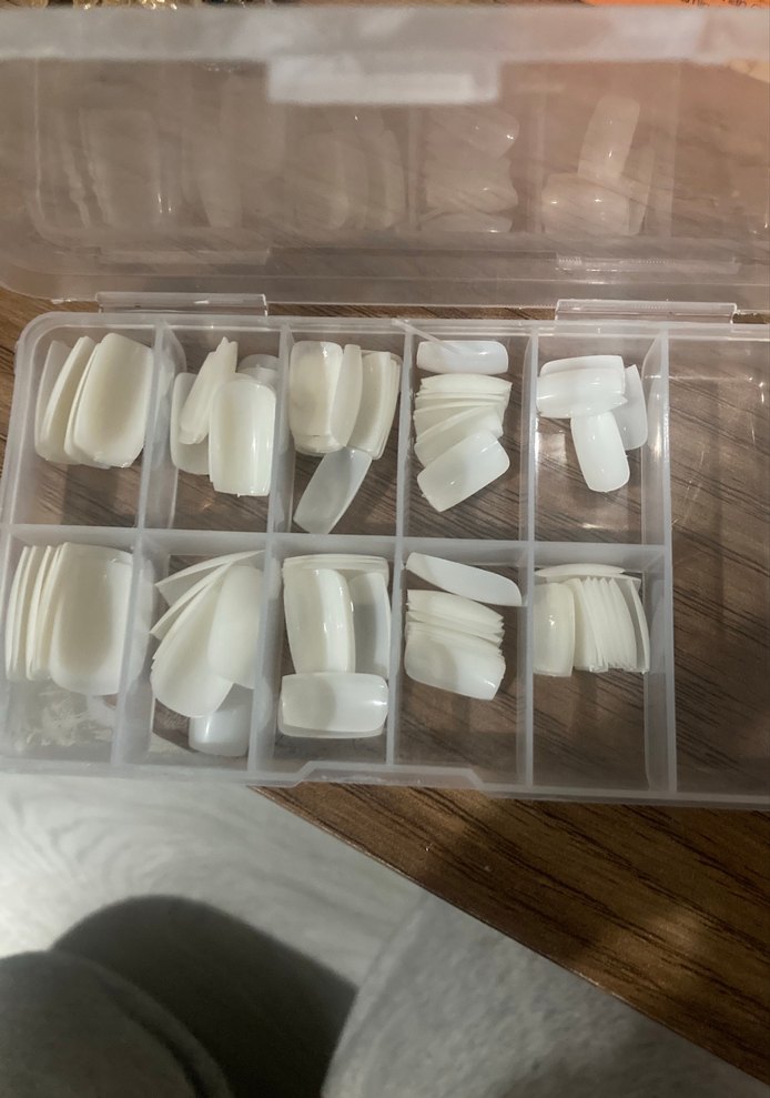 Beyaz Tırnak Dekor Seti - Görsel 2