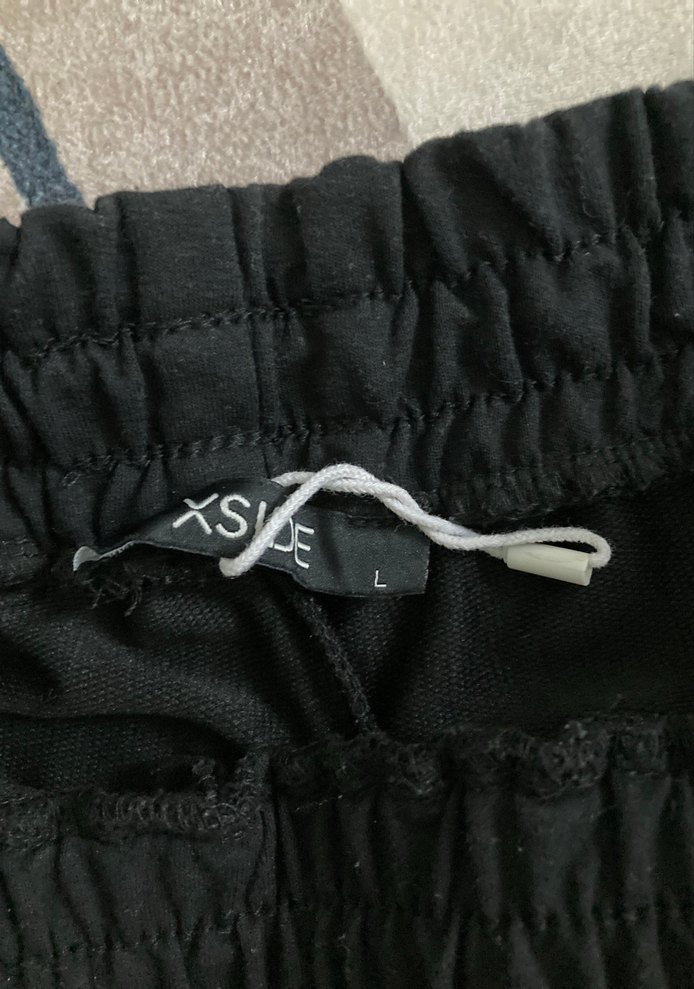 Kadın Siyah Rahat Kesim Sweatpants - Görsel 2