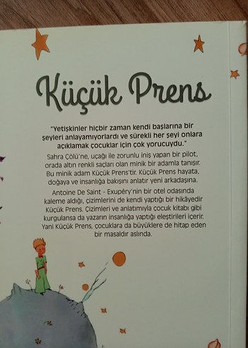 Küçük Prens - Antoine de Saint-Exupéry - Görsel 2