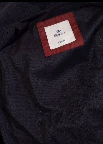 Kadın Koyu Lacivert Çift Fermuarlı Yağmurluk - Görsel 8