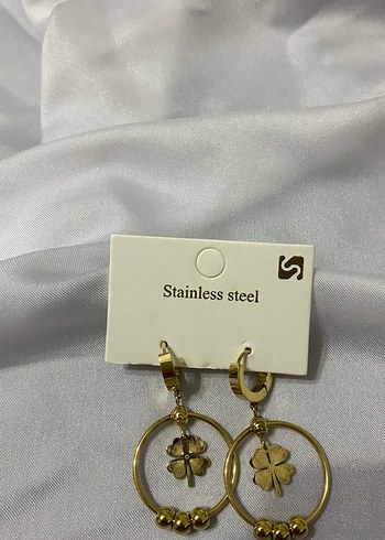 Accessorize Altın Renkli Mini Boncuklu Minimalist Küpe