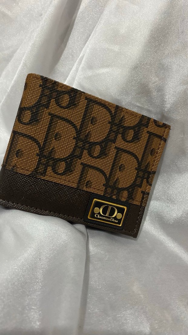 Christian Dior Kahverengi Desenli Erkek Cüzdanı - Görsel 3