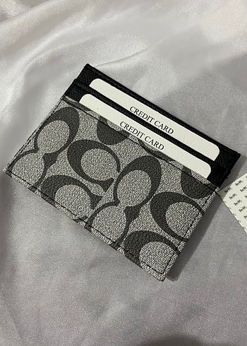 Gri Desenli Deri Kadın Cüzdanı - Görsel 3