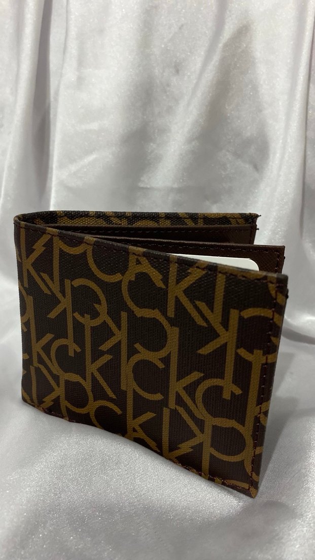 Kahverengi Baskılı Erkek Cüzdanı - Görsel 3