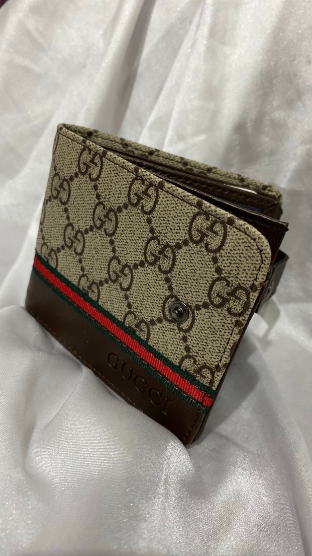 Kahverengi Baskılı Erkek Cüzdanı - Görsel 2