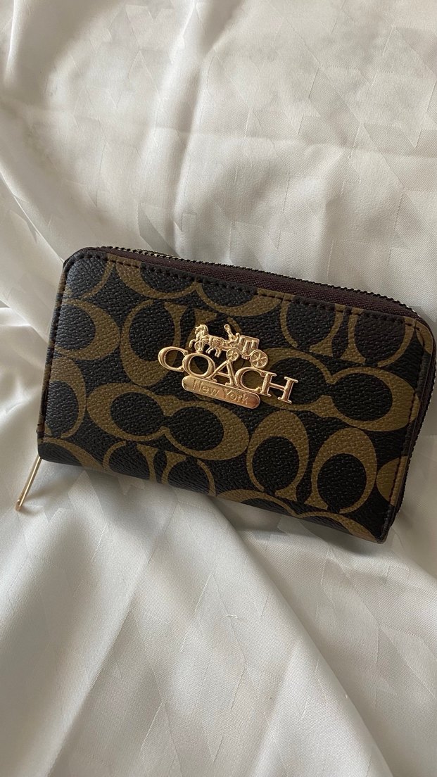 Kahverengi Deri Kadın Cüzdanı - Görsel 2