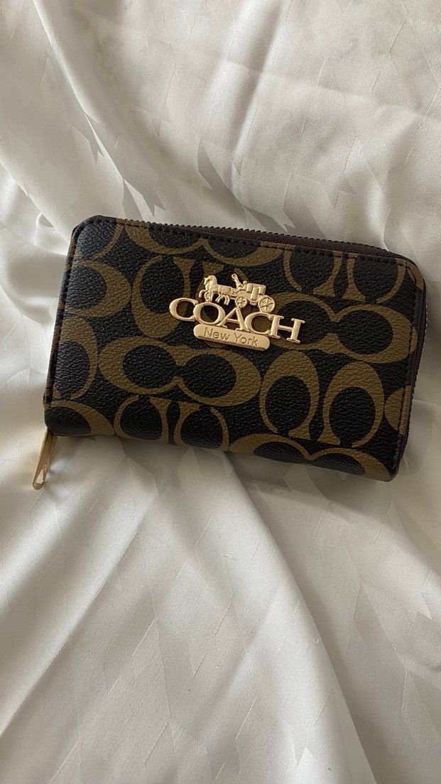 Kahverengi Deri Kadın Cüzdanı - Görsel 3