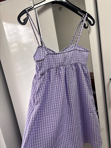 H&M Tatlış pötikare elbise