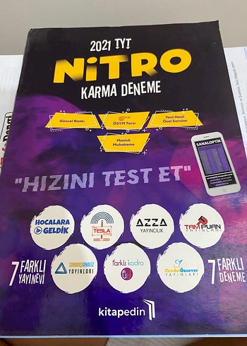 2021 TYT Nitro Karma Deneme Sınavı Kitabı