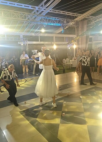 After Parti Mini Gelinlik