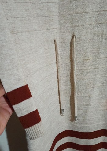 Bej Bohem Salaş Kadın Sweatshirt