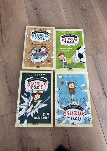 Doktor Proktor Serisi - Osuruk Tozu 4 Kitap