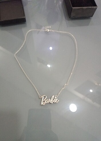  Beden gri Renk Barbie çelik kolye