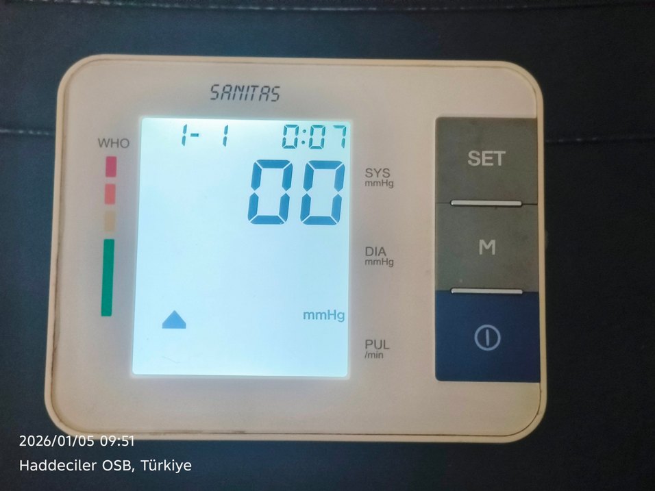 Dijital Tansiyon Ölçer SANİTAS MARKA - Görsel 2