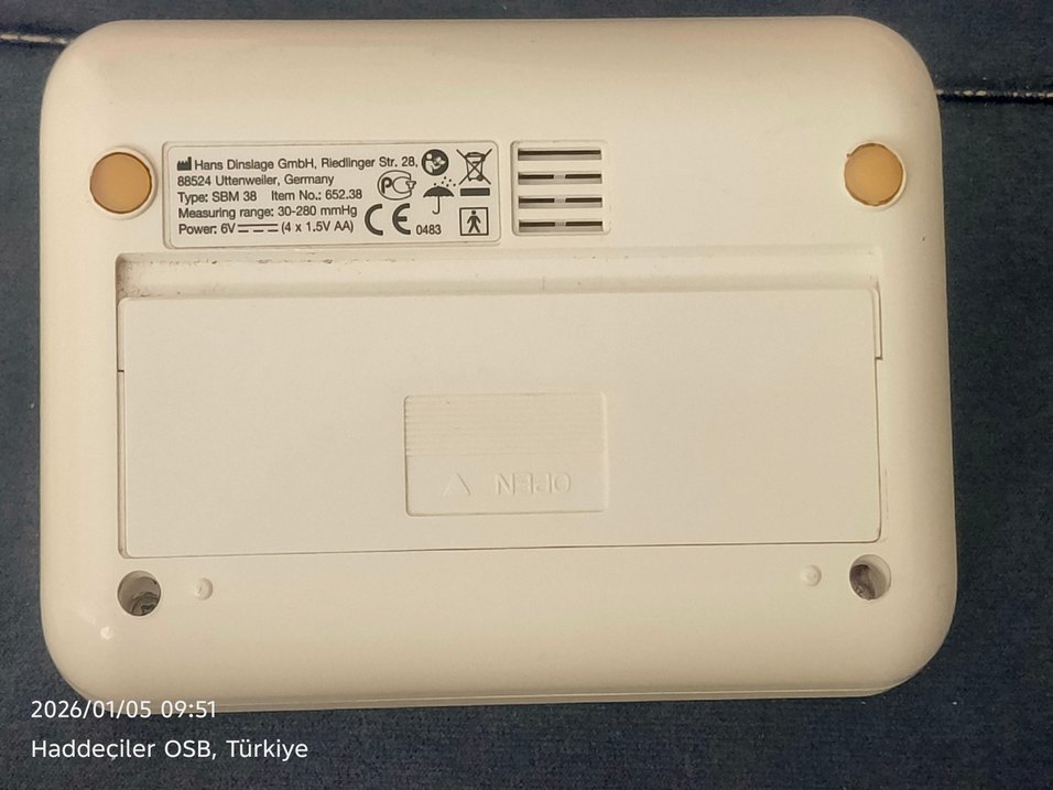 Dijital Tansiyon Ölçer SANİTAS MARKA - Görsel 4