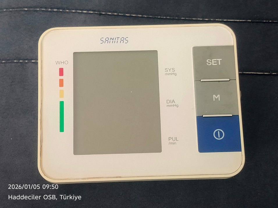 Dijital Tansiyon Ölçer SANİTAS MARKA - Görsel 5