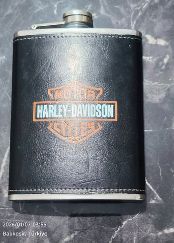 Harley-Davidson 8 oz 250 ml matara - Görsel 4