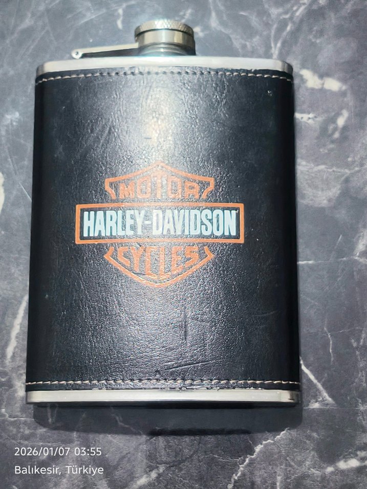 Harley-Davidson 8 oz 250 ml matara - Görsel 4
