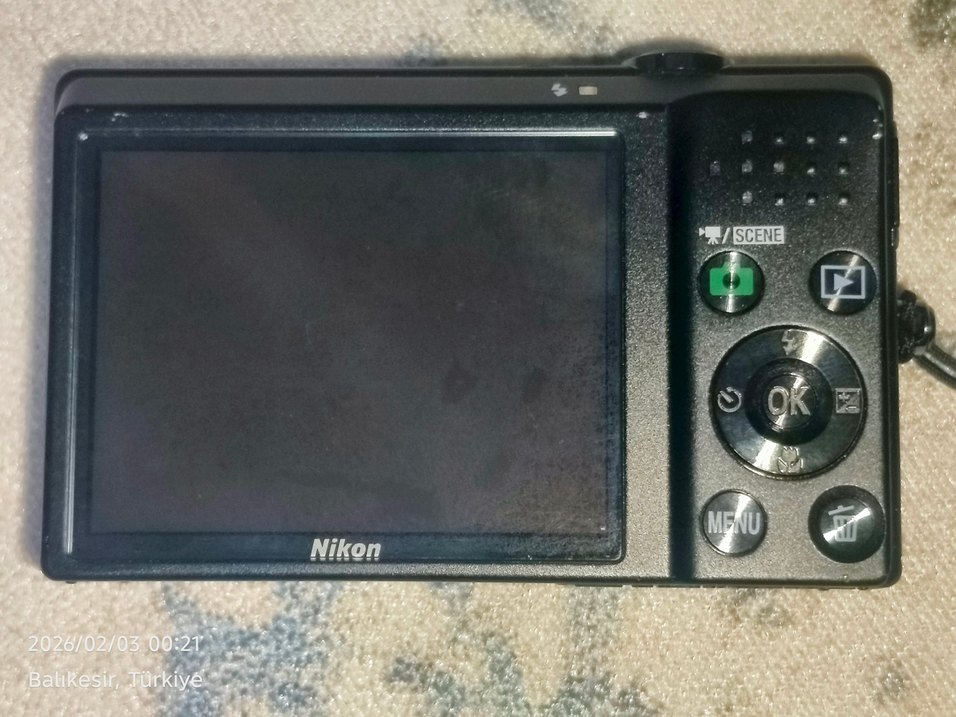 Nikon COOLPIX 12MP Dijital Kamera Siyah - Görsel 5