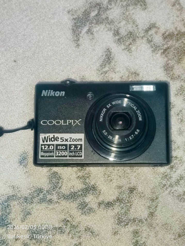 Nikon COOLPIX 12MP Dijital Kamera Siyah - Görsel 2