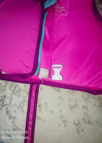 Çocuklar için renkli pembe yüzme yeleği SPEEDO - Görsel 6