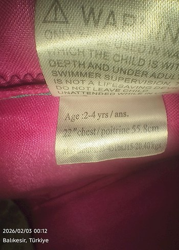 Çocuklar için renkli pembe yüzme yeleği SPEEDO - Görsel 4