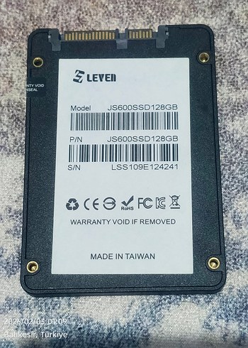 Leveı JS-600 2.5" Sata III SSD Mavi - Görsel 2