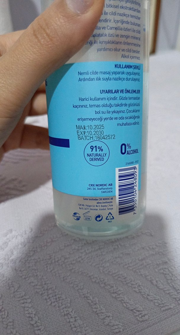 Celenes Termal Yüz Yıkama Jeli - Görsel 3