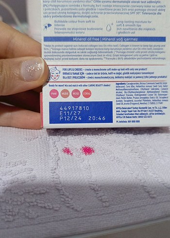 Nivea Kırmızı 3'ü 1 Arada Dudak ve Allık - Görsel 3