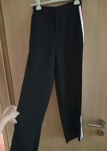 zara marka sifir Siyah Regular Fit Kadın Kumaş Pantolon m.l