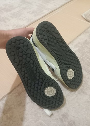 Adidas Adidas Beyaz Gri Platform Spor Ayakkabı