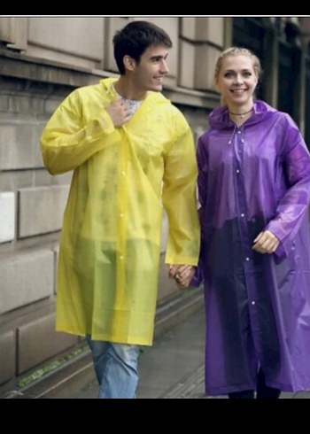 Yağmurluk sifir mavi ve sari mevcut yurt dışında alindi - Görsel 2